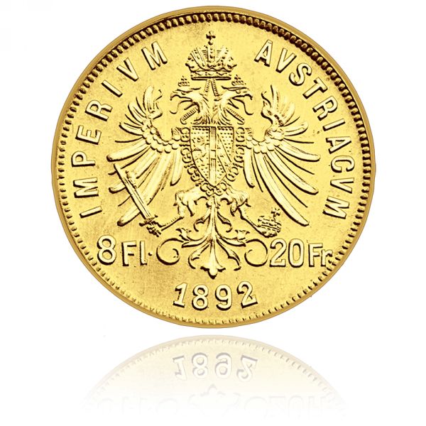 Zlatnik-20 Franaka 1892