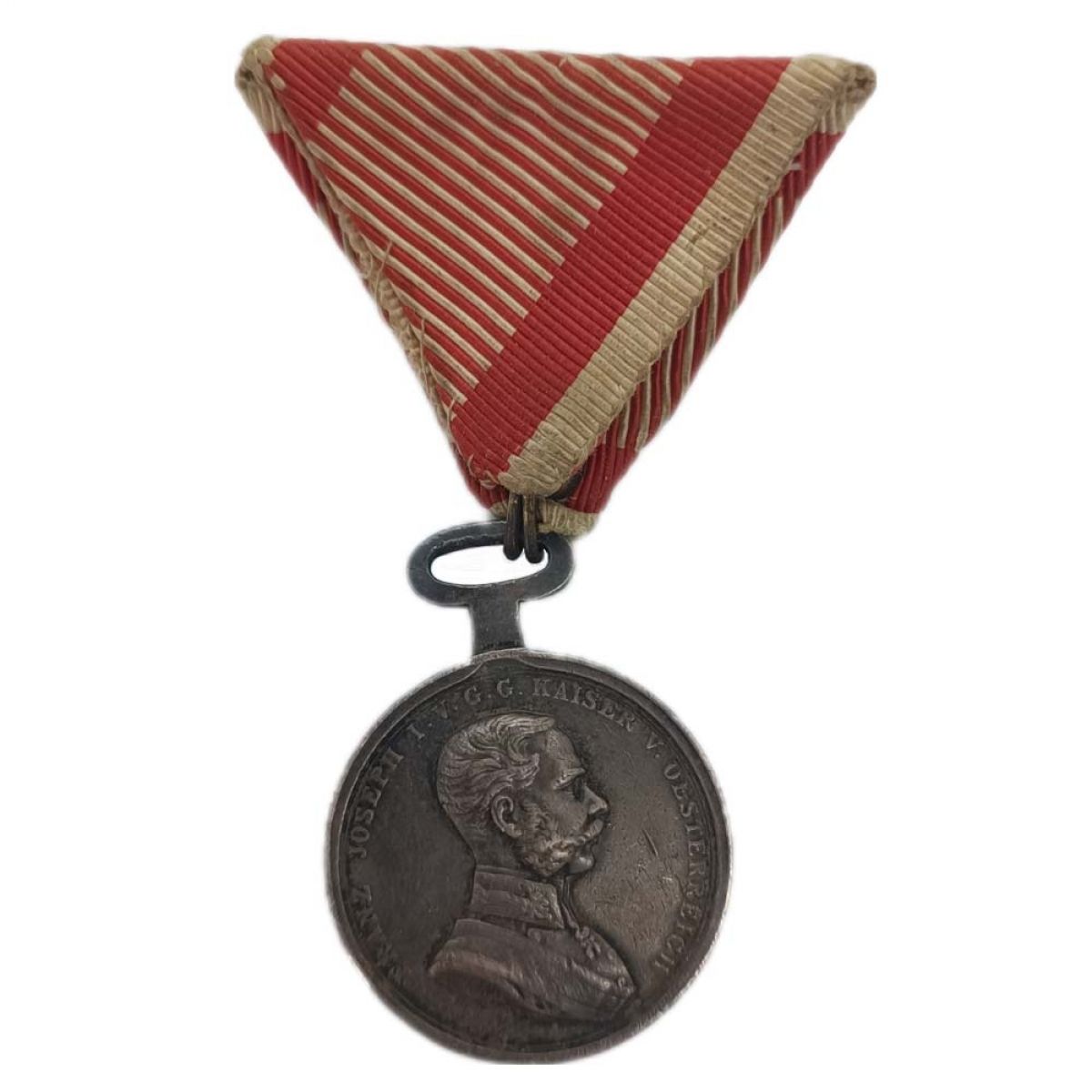 Srebrna Medalja za hrabrost-2.red ;Franz Joseph
