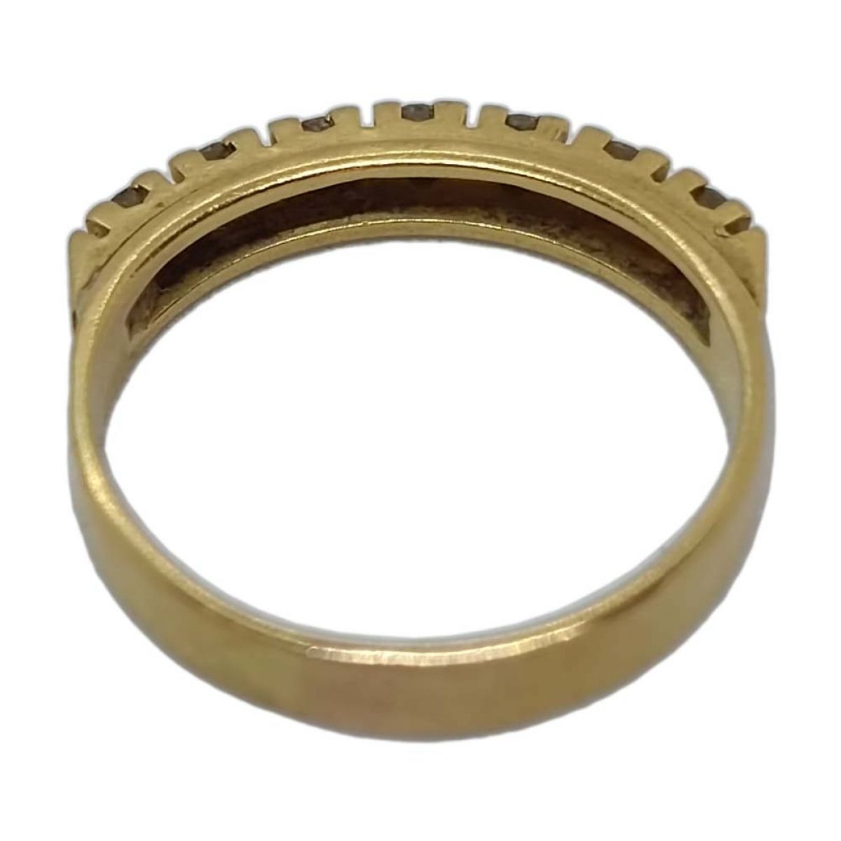 18 karatno zlato-Prsten s dijamantima