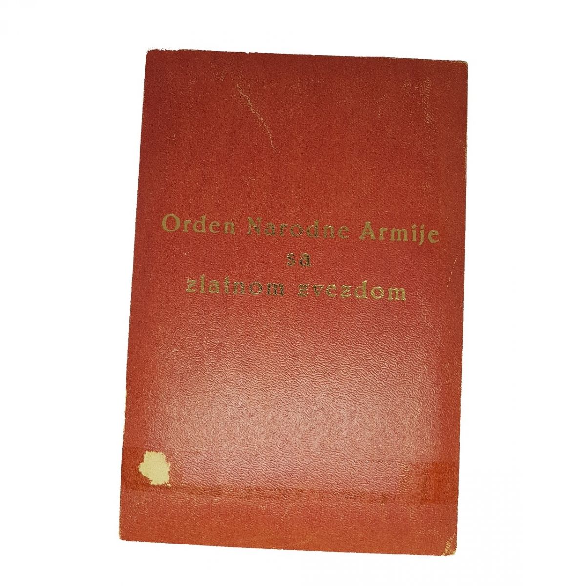 Orden Narodne armije sa zlatnom zvijezdom