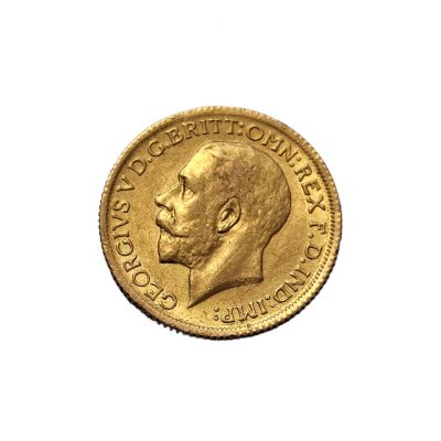 Zlatnik-Funta 1918. Bombay Mint, Sovereign