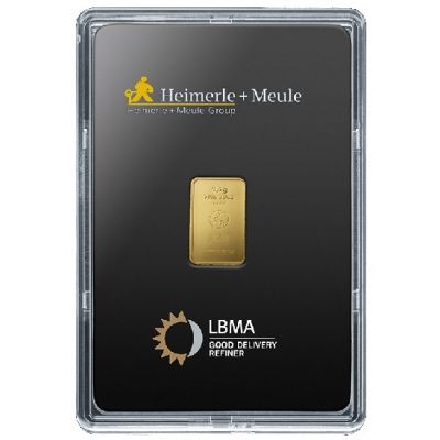 Zlatna poluga - 2.5 grama Heimerle-meule