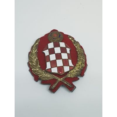 Hrvatska -Policijska oznaka za kapu