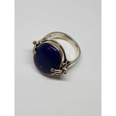 Srebreni prsten sa Lapiz Lazuli kamenom