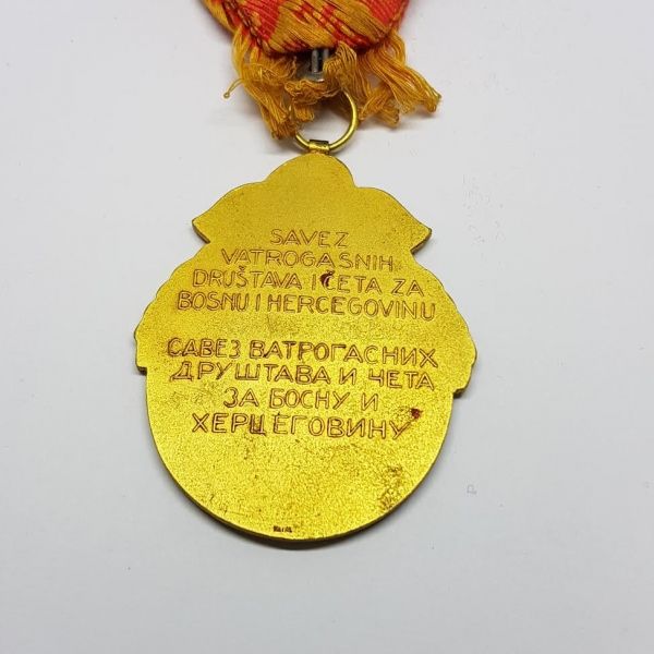 Vatrogasna medalja /Bosna i Hercegovina