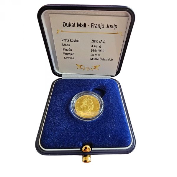 Mali Zlatni dukat , Franz Joseph. 1915.-novokov