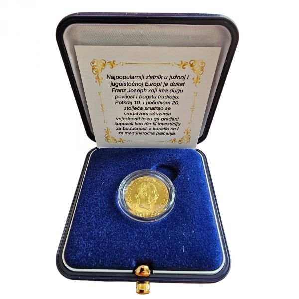 Mali Zlatni dukat , Franz Joseph. 1915.-novokov