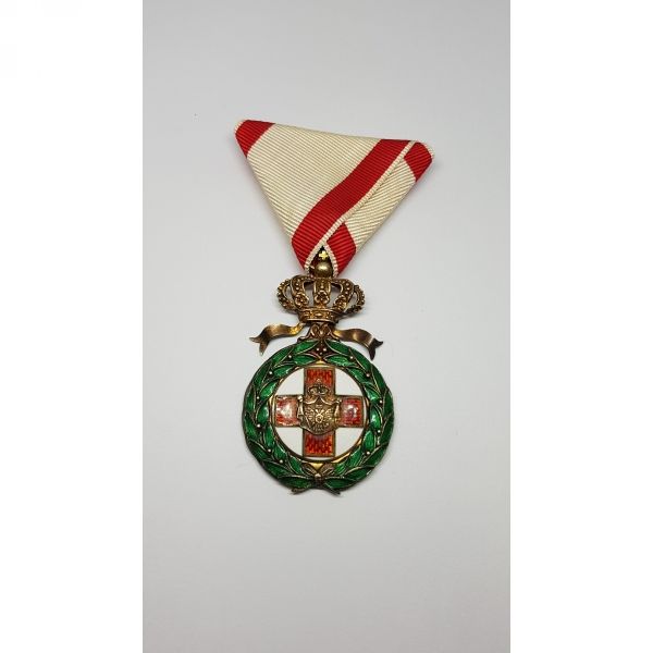 Orden Crvenog križa-Crna gora 1912.-1913.